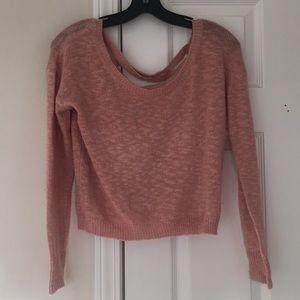 Knit sweater crop top. NWOT